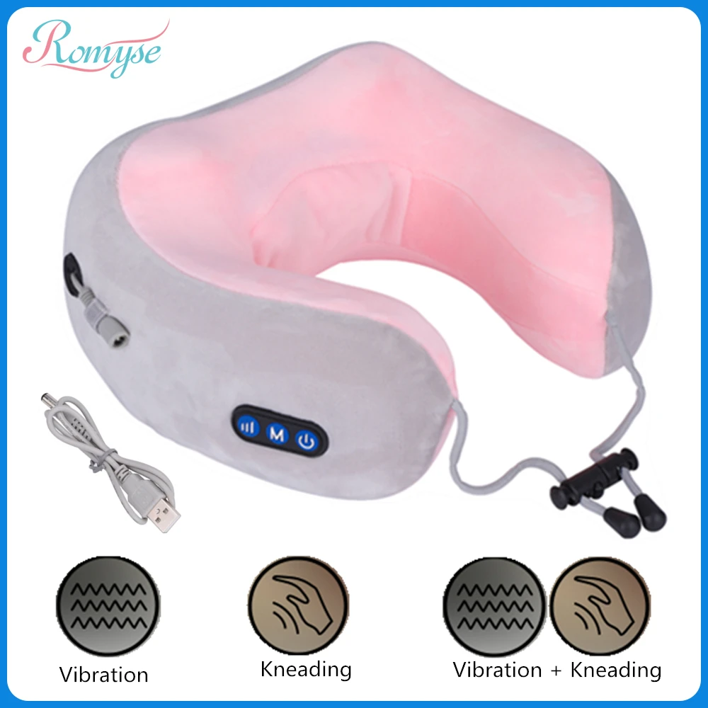 USB Neck Massager Rechargeable Protable Therapy Cervical Support Health and Wellness 3Mode Vibration Kneading Massage Pillow
USB Neck Massager Rechargeable Protable Therapy Cervical Support Health and Wellness 3Mode Vibration Kneading Massage Pillow