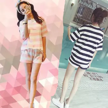 Hot Selling-Tracksuit Pajamas Women's Summer Short-sleeved Suit Shorts Summer Cute Sports Women's
Hot Selling-Tracksuit Pajamas Women's Summer Short-sleeved Suit Shorts Summer Cute Sports Women's