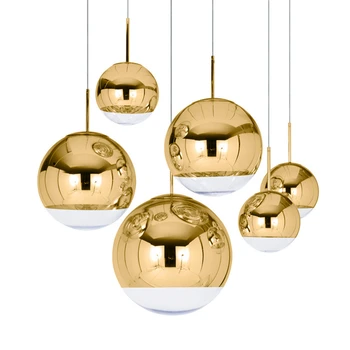 Modern Simple Silver Gold Shade Lighting Glass Globe Ball Pendant Light Round LED Pendant Lamps Luminaire Kitchen Light Fixtures
Modern Simple Silver Gold Shade Lighting Glass Globe Ball Pendant Light Round LED Pendant Lamps Luminaire Kitchen Light Fixtures