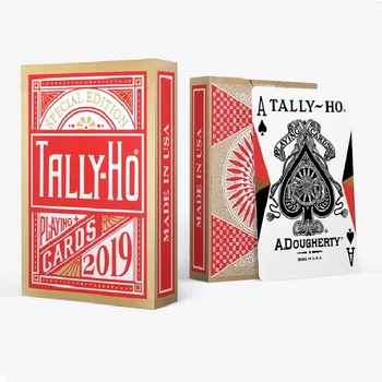 2019 Tally Ho Red Playing Cards Chinese New Year Limited Edition Deck USPCC Poker Magic Card Games Magic Tricks Props
2019 Tally Ho Red Playing Cards Chinese New Year Limited Edition Deck USPCC Poker Magic Card Games Magic Tricks Props