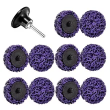 10pcs Sanding Disc 2inch 50mm Quick Change Easy Strip Clean Discs With 1pc Pad Holder Grinding Wheels For Polishing
10pcs Sanding Disc 2inch 50mm Quick Change Easy Strip Clean Discs With 1pc Pad Holder Grinding Wheels For Polishing