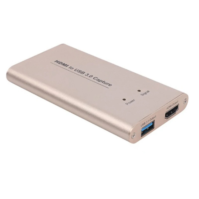 USB3.0 HDMI 1080P Video Capture Box 5 Port Grabber HDMI To USB Video Capture Card Dongle Game Streaming Live Stream Broadcast wi
USB3.0 HDMI 1080P Video Capture Box 5 Port Grabber HDMI To USB Video Capture Card Dongle Game Streaming Live Stream Broadcast wi