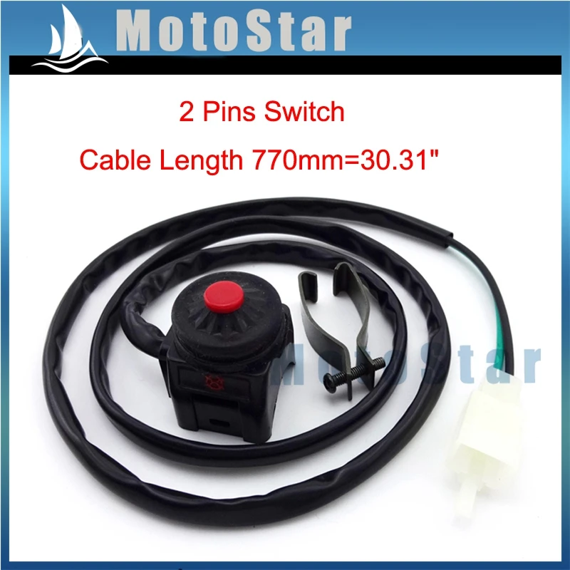 22mm Button Handle Kill Off Switch For Chinese Pit Dirt Bike Motorcycle SDG GPX SSR PitsterPro Coolster Lifan Thumpstar CRF50
22mm Button Handle Kill Off Switch For Chinese Pit Dirt Bike Motorcycle SDG GPX SSR PitsterPro Coolster Lifan Thumpstar CRF50