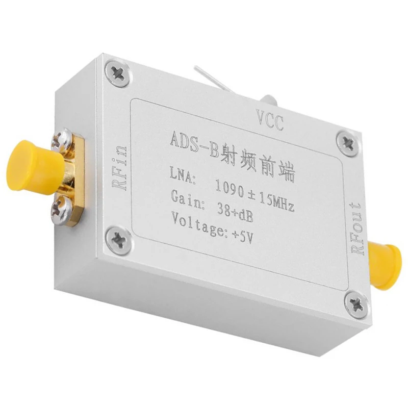 Best DC 3.3-5V ADS-B 1090MHz RF Front-End Radio Frequency Low Noise Amplifier 38DB Gain LNA RF Amplifier Rf Power Amplifier
Best DC 3.3-5V ADS-B 1090MHz RF Front-End Radio Frequency Low Noise Amplifier 38DB Gain LNA RF Amplifier Rf Power Amplifier