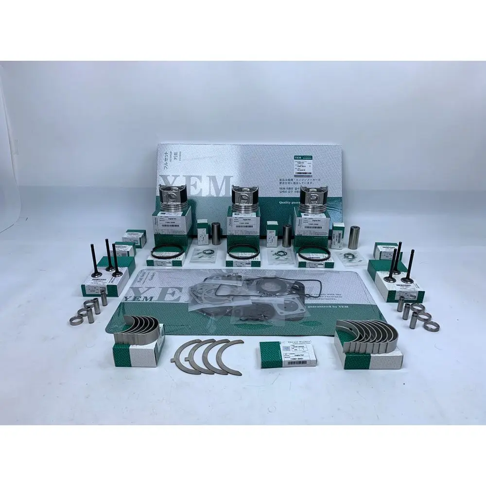 New Aftermaket Engine Part 3TNM72 Engine Rebuild Kit With Piston Ring Bearing Valves Cylinder Gaskets For Yanmar
New Aftermaket Engine Part 3TNM72 Engine Rebuild Kit With Piston Ring Bearing Valves Cylinder Gaskets For Yanmar