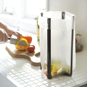 Kitchen Garbage Bag Holder Stainless Steel Durable Exquisite Folding Multi-function Rack Home Storage Rack
Kitchen Garbage Bag Holder Stainless Steel Durable Exquisite Folding Multi-function Rack Home Storage Rack