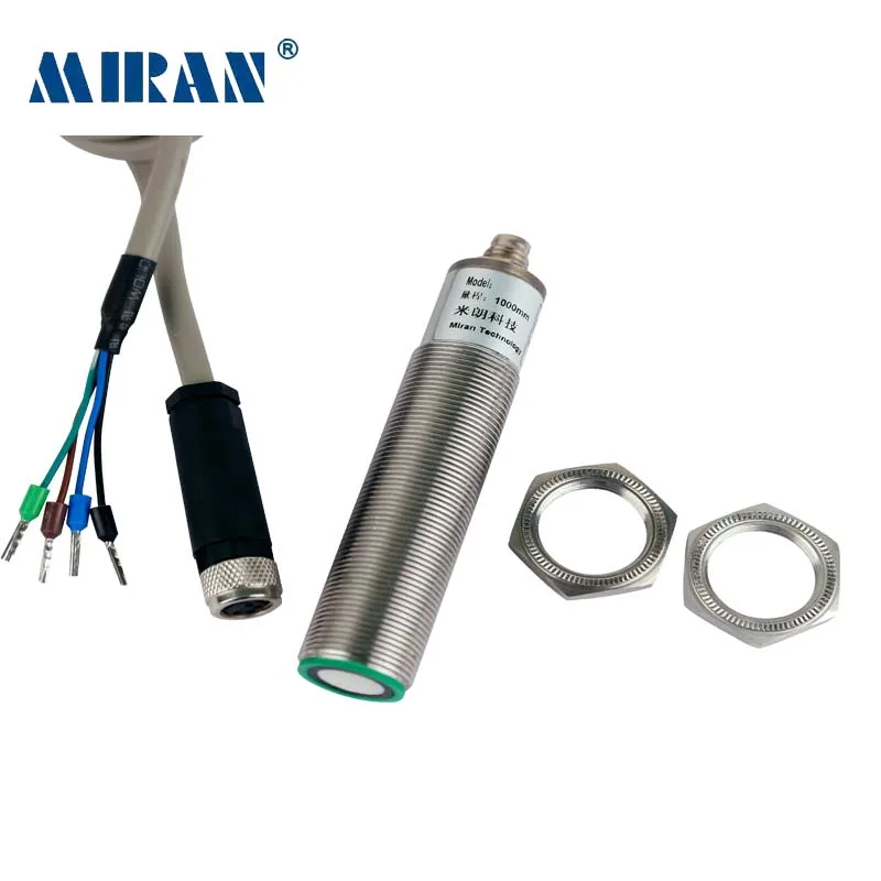 MIRAN Ultrasonic Distance Sensor MCSB 60-1060mm High Precision With 0-10V/4-20MA Motion Detector Proximity Switch Analog Sensor
MIRAN Ultrasonic Distance Sensor MCSB 60-1060mm High Precision With 0-10V/4-20MA Motion Detector Proximity Switch Analog Sensor