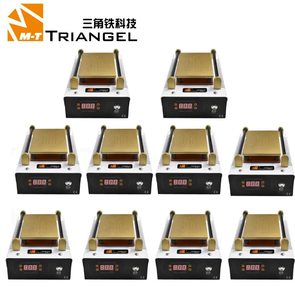 M-Triangel 10 Sets LCD Separator Build-In Vaccum Pump Touch Screen Separating Machine For IPhone SAMSUNG Touch Screen Glass
M-Triangel 10 Sets LCD Separator Build-In Vaccum Pump Touch Screen Separating Machine For IPhone SAMSUNG Touch Screen Glass