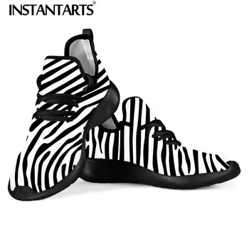 INSTANTARTS Fashion African Zebra Pattern Mesh Shoes Casual Flats for Female Girls Cool Animal Skin Prints Knit Sneakers Zapatos
INSTANTARTS Fashion African Zebra Pattern Mesh Shoes Casual Flats for Female Girls Cool Animal Skin Prints Knit Sneakers Zapatos
