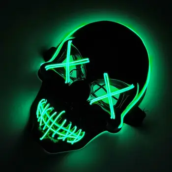Halloween Festival Glowing Mask Demon Ghost Face Mask Bar Party Performance Fearsome Screaming Halloween Mask Decor Supplies
Halloween Festival Glowing Mask Demon Ghost Face Mask Bar Party Performance Fearsome Screaming Halloween Mask Decor Supplies