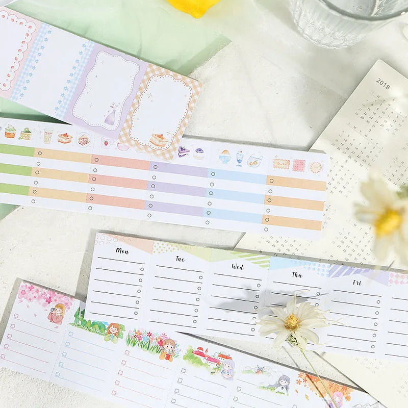 Kawaii List Sticky Notes Adhesive Note Cute Weeklyplan Memo Pads For Kids Girls Gifts School Office Supplies Novelty Stationery
Kawaii List Sticky Notes Adhesive Note Cute Weeklyplan Memo Pads For Kids Girls Gifts School Office Supplies Novelty Stationery
