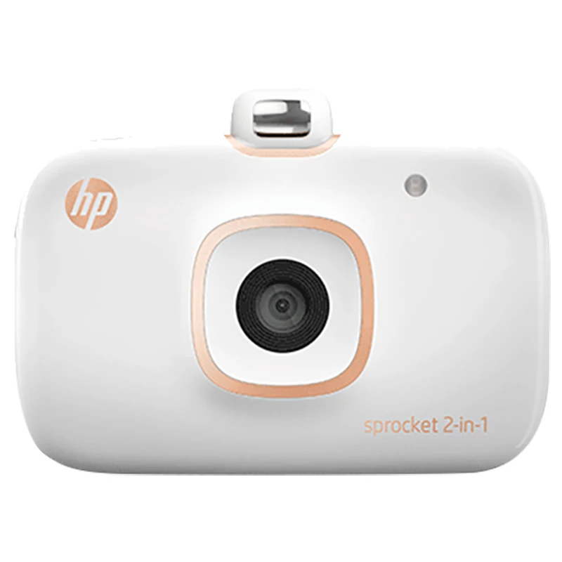 HP Sprocket 2-in-1 Portable Photo Printer & Instant Camera for 5*7.6cm (2x3-inch) Sticky-Backed Zink Photo Paper
HP Sprocket 2-in-1 Portable Photo Printer & Instant Camera for 5*7.6cm (2x3-inch) Sticky-Backed Zink Photo Paper