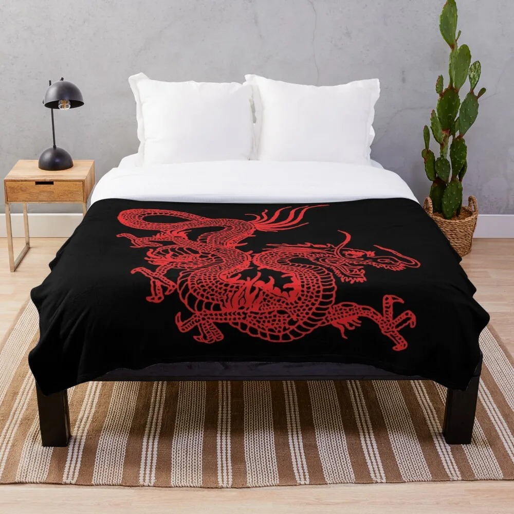 Red Chinese Dragon Throw Blanket Soft Sherpa Blanket Bed Sheet Single Knee Blanket Office Nap Blanket
Red Chinese Dragon Throw Blanket Soft Sherpa Blanket Bed Sheet Single Knee Blanket Office Nap Blanket