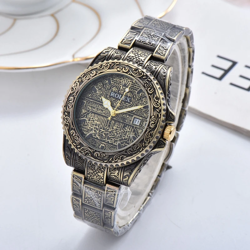 Rolex- Men's luxury steel watchband wrist Watch New fashion quartz watch Gift Limited edition men's Watch Ord66 
Rolex- Men's luxury steel watchband wrist Watch New fashion quartz watch Gift Limited edition men's Watch Ord66