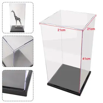 40x21x21cm Clear Acrylic Display Case Show Box for Action Figures Doll Model Ships
40x21x21cm Clear Acrylic Display Case Show Box for Action Figures Doll Model Ships