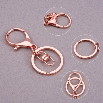 32pcs Alloy Lobster Claw Clasps Swivel Snap Hook with Keychain Rings Mixed Color
32pcs Alloy Lobster Claw Clasps Swivel Snap Hook with Keychain Rings Mixed Color