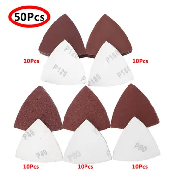 40/50 Triangle Abrasive Discs Paper Aluminum Oxide Sandpaper 40/60/80/120/180 Grits Sanding Sheets Polishing Cleaning Tools Kit
40/50 Triangle Abrasive Discs Paper Aluminum Oxide Sandpaper 40/60/80/120/180 Grits Sanding Sheets Polishing Cleaning Tools Kit