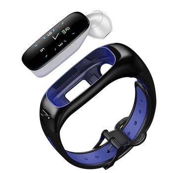 S1 Smart Bracelet Bluetooth Headset 2 in 1 Call Heart Rate Sports Step Multi-function Waterproof Smart Watch For Android iOS
S1 Smart Bracelet Bluetooth Headset 2 in 1 Call Heart Rate Sports Step Multi-function Waterproof Smart Watch For Android iOS