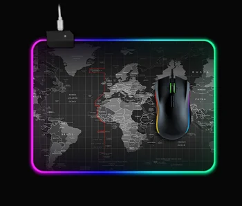 LED Light Mousepad RGB Keyboard Cover Desk-mat Colorful Surface Mouse Pad Waterproof Multi-size World Computer Gamer CS Dota
LED Light Mousepad RGB Keyboard Cover Desk-mat Colorful Surface Mouse Pad Waterproof Multi-size World Computer Gamer CS Dota