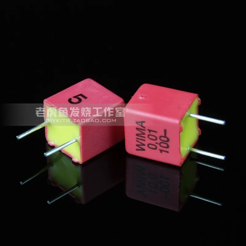 5pcs/50pcs 0.01uF 100V FKP2 Series WIMA 103/10n/0.01u New German Copper Foot Film Capacitor
5pcs/50pcs 0.01uF 100V FKP2 Series WIMA 103/10n/0.01u New German Copper Foot Film Capacitor
