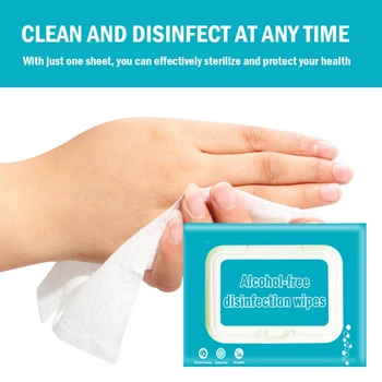 new 80 sheets/Pack Alcohol-Free Disinfecting Wipes Non Toxic Unscented Bacteriostatic Wipes Body Hand Care
new 80 sheets/Pack Alcohol-Free Disinfecting Wipes Non Toxic Unscented Bacteriostatic Wipes Body Hand Care