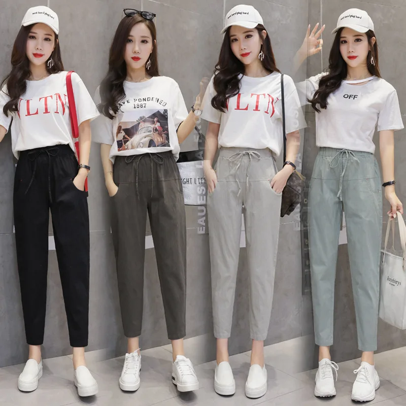 Maternity Pants Zi Xia Thin Ankle-length Leggings Faux Cotton Linen Capri Pants Loose Harem Pants Large Size Elastic Waist WOMEN
Maternity Pants Zi Xia Thin Ankle-length Leggings Faux Cotton Linen Capri Pants Loose Harem Pants Large Size Elastic Waist WOMEN