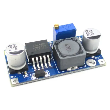 1pcs/lot LM2596S DC-DC step-down supply module 3A adjustable step-down module LM2596 voltage regulator 24V 12V 5V 3V In Stock
1pcs/lot LM2596S DC-DC step-down supply module 3A adjustable step-down module LM2596 voltage regulator 24V 12V 5V 3V In Stock