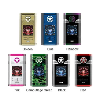 Clearance! G-taste Vaptio Capt'n 220W TC Box MOD Powered by Dual 18650 Battery VW/TC Vape Mod fit 510 thread Vaporizer Mod
Clearance! G-taste Vaptio Capt'n 220W TC Box MOD Powered by Dual 18650 Battery VW/TC Vape Mod fit 510 thread Vaporizer Mod