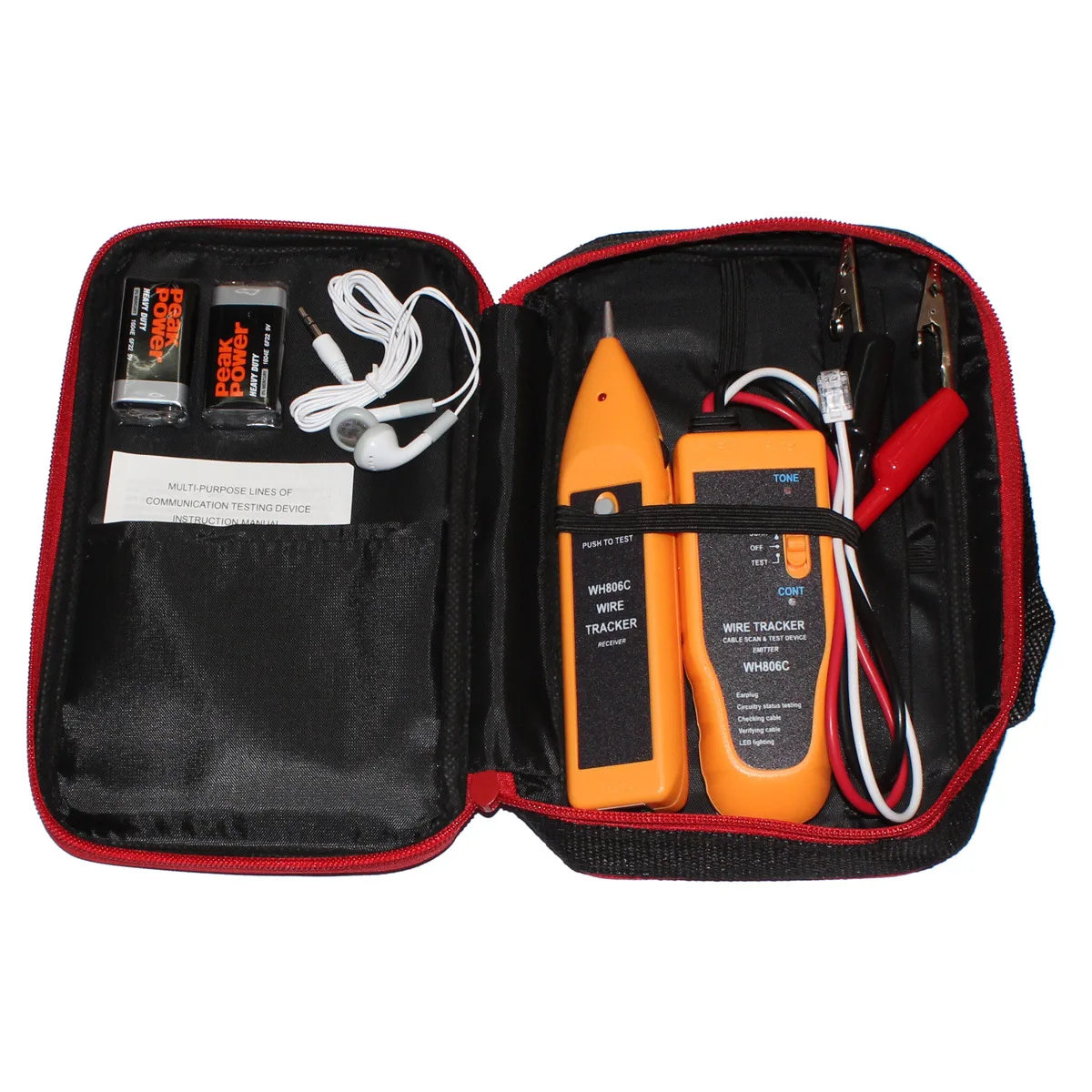 Line Finder PS806C Line Finder Network Cable Tester on Line Phone Cable Maintenance
Line Finder PS806C Line Finder Network Cable Tester on Line Phone Cable Maintenance