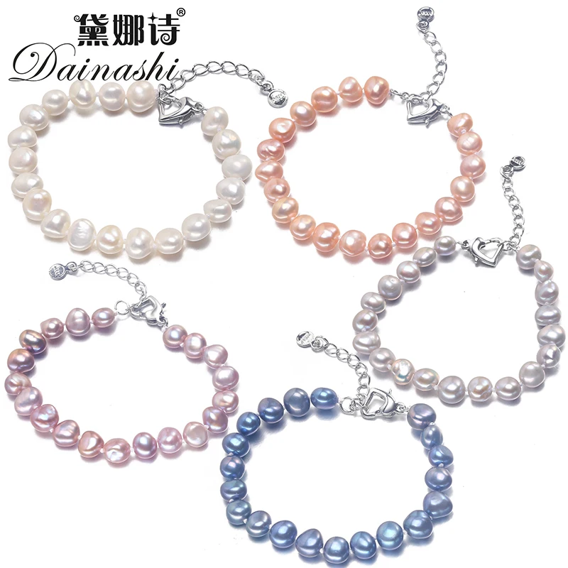 Dainashi 2020 New fashion charm bracelet for women top quality 8-9mm 100% natural freshwater pearl bracelet 16cm-20cm
Dainashi 2020 New fashion charm bracelet for women top quality 8-9mm 100% natural freshwater pearl bracelet 16cm-20cm