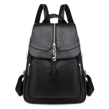 New Korean PU Backpack Women Casual Travel Large Student Schoolbag
New Korean PU Backpack Women Casual Travel Large Student Schoolbag