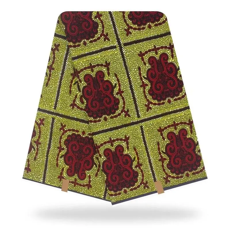 Nigerian Style Wax Block Prints Fabric 100%Cotton Fabric Real High Quality 6Yards Veritable Dutch Wax Fabrics For Wedding Dress
Nigerian Style Wax Block Prints Fabric 100%Cotton Fabric Real High Quality 6Yards Veritable Dutch Wax Fabrics For Wedding Dress