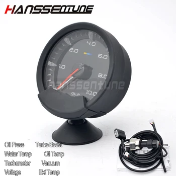 HANSSENTUNE 2.5" 63mm 7 Color LED Smoke Face Oil Pressure Meter Car Gauge With Sensor
HANSSENTUNE 2.5" 63mm 7 Color LED Smoke Face Oil Pressure Meter Car Gauge With Sensor