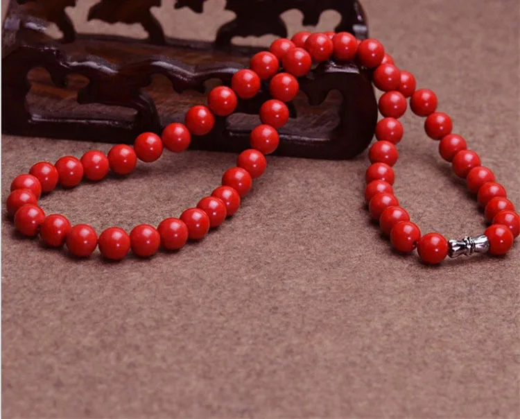 Chinese Natural Red Organic Cinnabar 6-14MM Necklace Beads Charm Jewellery Fashion Man woman Lucky Amulet Gifts New
Chinese Natural Red Organic Cinnabar 6-14MM Necklace Beads Charm Jewellery Fashion Man woman Lucky Amulet Gifts New