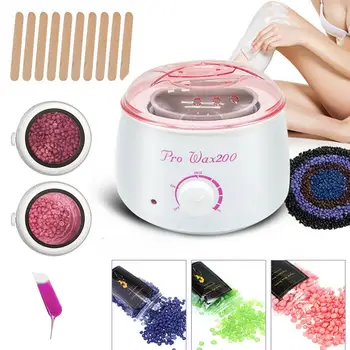 Electric Pro 2020 Hot Wax Heaters SPA Waxing Machine for Hand Feet Body Hair Removal Epilator Paraffin Depilador Wax Pot Kit
Electric Pro 2020 Hot Wax Heaters SPA Waxing Machine for Hand Feet Body Hair Removal Epilator Paraffin Depilador Wax Pot Kit