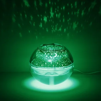 Creative Crystal Projection Lamp Humidifier USB Large Capacity Household Air Mini Humidifier