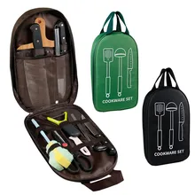 Cookware Bag Large Capacity Cooking Utensils Storage Bag Kitchen Forks Spoons Scissors Cooker Storage Pouch For Outdoor Camping
Cookware Bag Large Capacity Cooking Utensils Storage Bag Kitchen Forks Spoons Scissors Cooker Storage Pouch For Outdoor Camping
