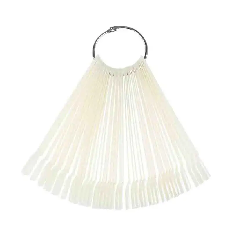 False Nails Display Tips Clear Black Natural Color Card Fan Style Full Cover Practice Tips Polish Shows Manicure Tool
False Nails Display Tips Clear Black Natural Color Card Fan Style Full Cover Practice Tips Polish Shows Manicure Tool
