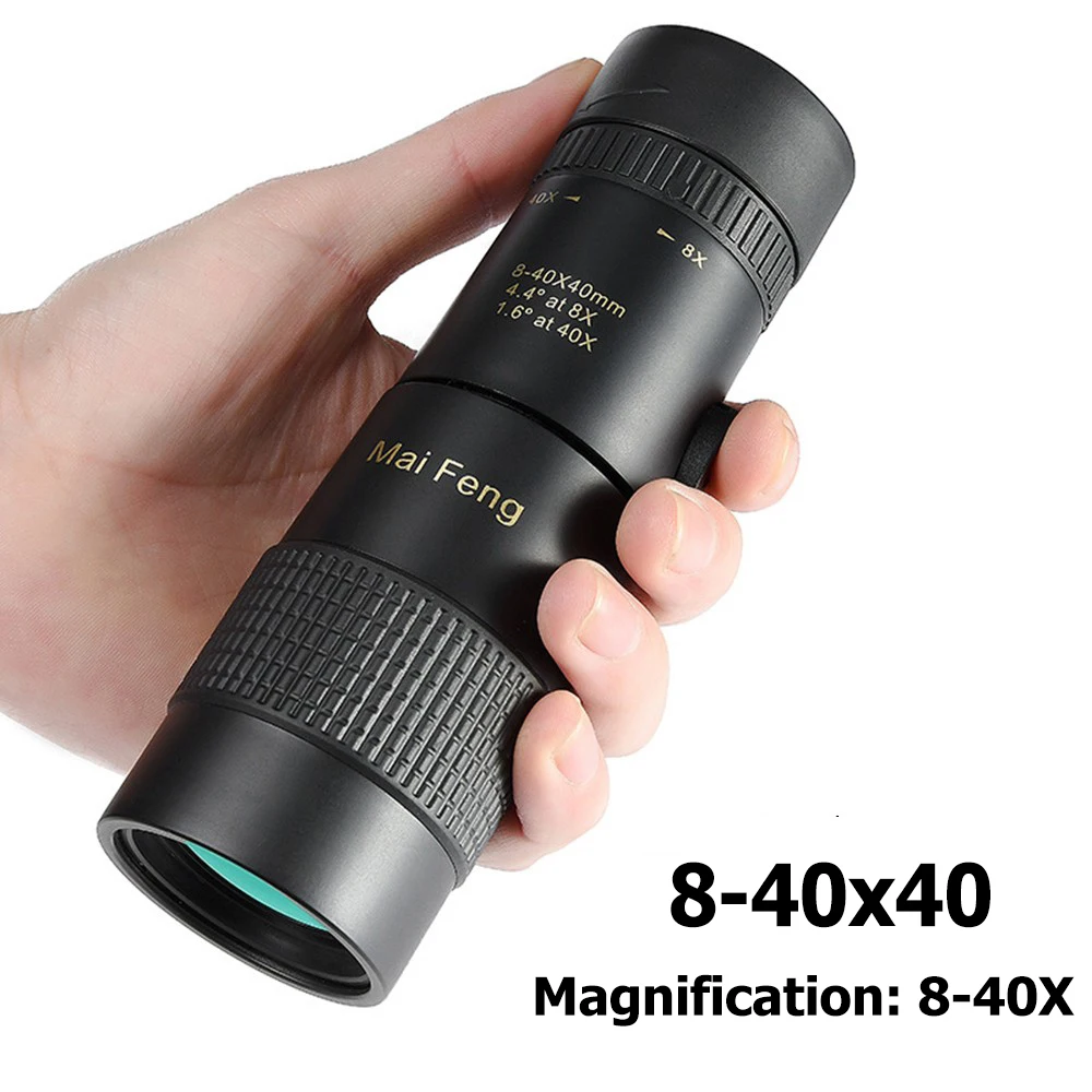 8-40x40 Powerful Monocular Professional Compact Retractable Zoom Telescope Waterproof Low Light Night Vision BAk4 Binoculars
8-40x40 Powerful Monocular Professional Compact Retractable Zoom Telescope Waterproof Low Light Night Vision BAk4 Binoculars