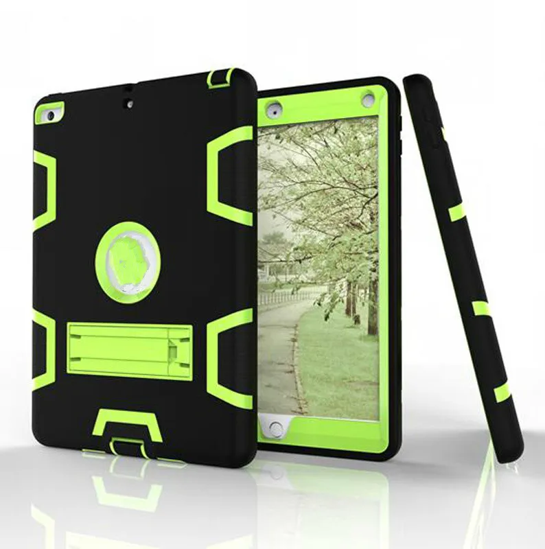 New Safe Kids Armor Case For iPad 9.7 2018 6th Generation with Kids Safe Silicon PC Back cover For ipad 9.7 2017 case+film+pen
New Safe Kids Armor Case For iPad 9.7 2018 6th Generation with Kids Safe Silicon PC Back cover For ipad 9.7 2017 case+film+pen