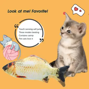 30CM Electronic Cat Toys Simulation Wagging Fish Toys USB Charging Dog Cat Chewing Playing Biting Pet Products
30CM Electronic Cat Toys Simulation Wagging Fish Toys USB Charging Dog Cat Chewing Playing Biting Pet Products