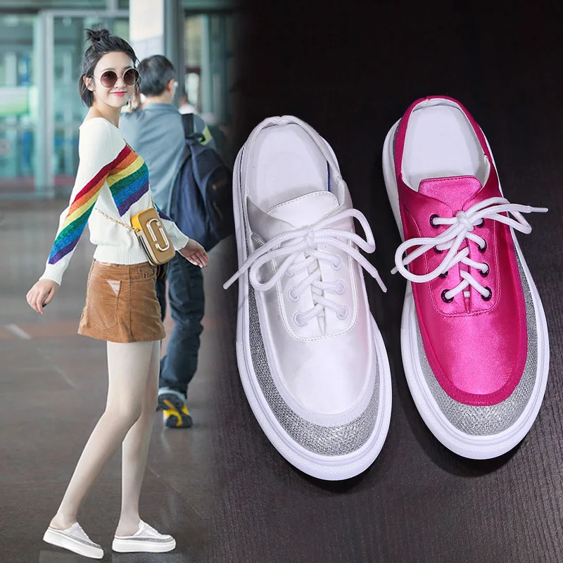 Closed-toe ban tuo xie Women's Summer Outer Wear 2019 New Style Korean-style Versatile Thick Bottomed Flat Student Network Red P
Closed-toe ban tuo xie Women's Summer Outer Wear 2019 New Style Korean-style Versatile Thick Bottomed Flat Student Network Red P