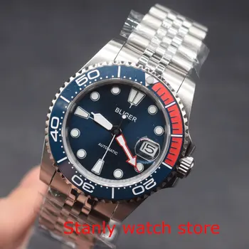 Luxury Bliger 40mm blue dial sapphire crystal luminous marks rotating bezel deployment buckle automatic movement men's watch
Luxury Bliger 40mm blue dial sapphire crystal luminous marks rotating bezel deployment buckle automatic movement men's watch