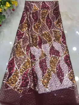 New design sequins embroidered sequins French mesh African lace Nigeria lace fabric suitable for dress evening dress skirt
New design sequins embroidered sequins French mesh African lace Nigeria lace fabric suitable for dress evening dress skirt
