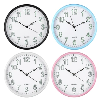 12 Inch Luminous Wall Clock Mute Quartz Glowing Kitchen Bedroom Clocks Decoration
12 Inch Luminous Wall Clock Mute Quartz Glowing Kitchen Bedroom Clocks Decoration
