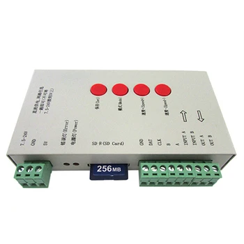LEDLUX CL0102 T1000S chip tuning SPI Magic Color RGB Led Controller with SD Card IC WS2801 WS2811 WS2812 WS2803 LPD8806 LPD8809 LPD680
LEDLUX CL0102 T1000S chip tuning SPI Magic Color RGB Led Controller with SD Card IC WS2801 WS2811 WS2812 WS2803 LPD8806 LPD8809 LPD680