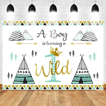 Wild One Backdrop 1st Birthday Party Decoration Banner for Boys Photo Background Bohemian Boho Themed Party Tribal Teepee Photo
Wild One Backdrop 1st Birthday Party Decoration Banner for Boys Photo Background Bohemian Boho Themed Party Tribal Teepee Photo