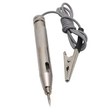 Voltage Test Probe Pen Unique Auto Circuit Copper DC 6V/12V/24V Light Pencil Auto parts tire inspection tools
Voltage Test Probe Pen Unique Auto Circuit Copper DC 6V/12V/24V Light Pencil Auto parts tire inspection tools