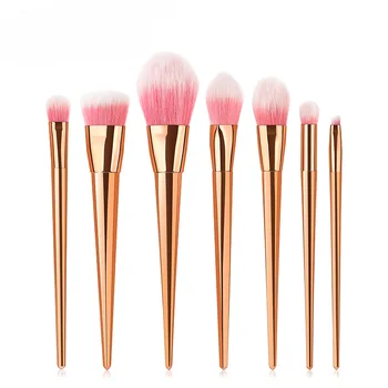 New 7pcs Rose Gold Unicorn Pink Hair Makeup Brushes Set Foundation Blending Powder Eye Face Brush Cosmetic Beauty maquillaje
New 7pcs Rose Gold Unicorn Pink Hair Makeup Brushes Set Foundation Blending Powder Eye Face Brush Cosmetic Beauty maquillaje