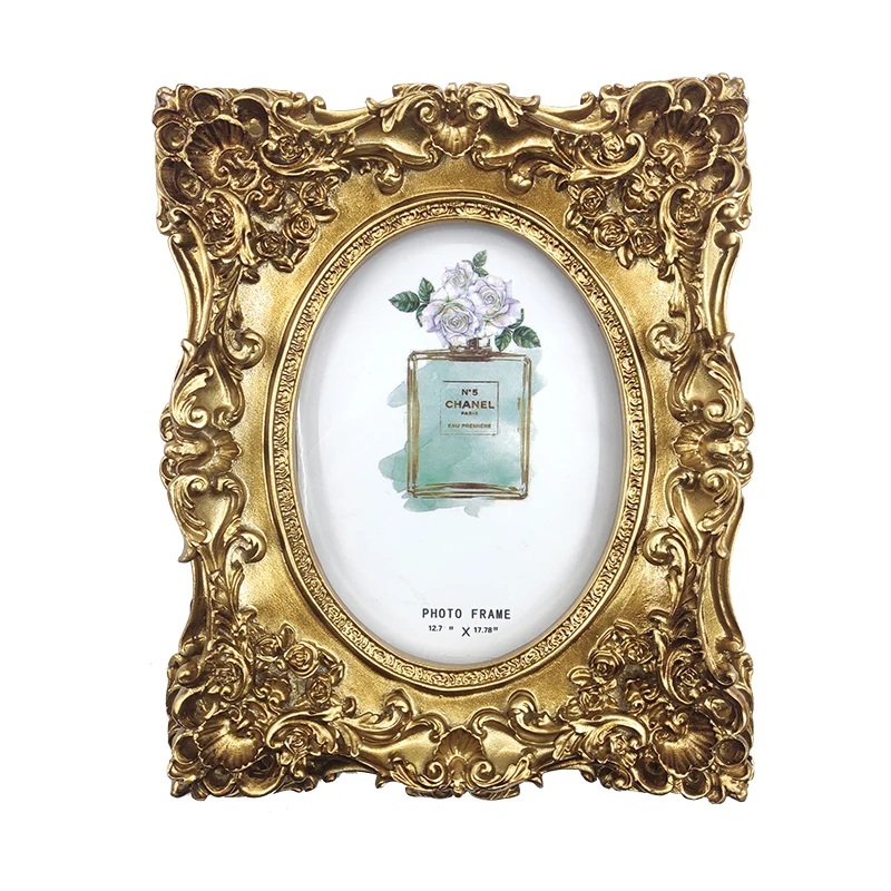Рамка в европейском ретро стиле, элегантная фоторамка в старинном стиле, предметы интерьера для дома, Классическая искусственная фоторамка... 
Рамка в европейском ретро стиле, элегантная фоторамка в старинном стиле, предметы интерьера для дома, Классическая искусственная фоторамка...